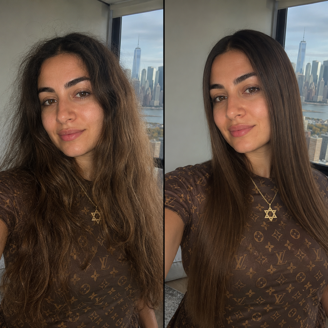 המחליק שמסדר שיער נפוח ב 5 דקות — בלי מחליק גדול ובלי כבל